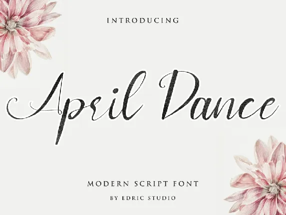 April Dance Demo font