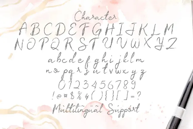 Sugih Janji font