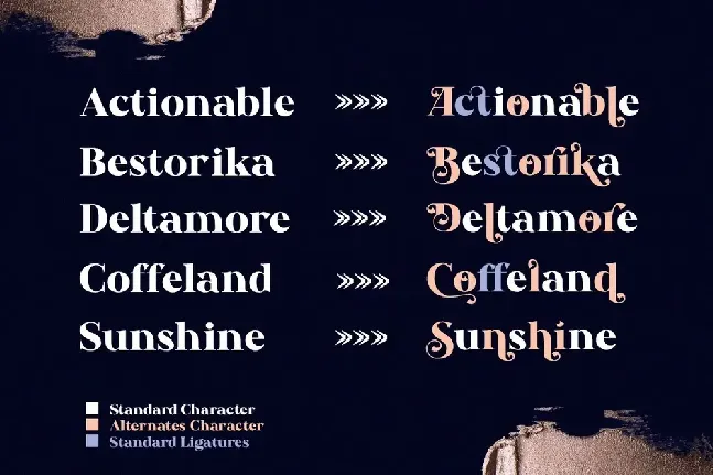 Bestorika font