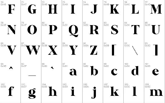 Bestorika font