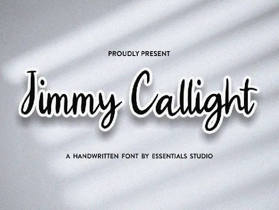 Jimmy Callight font