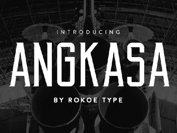 Angkasa Typeface font