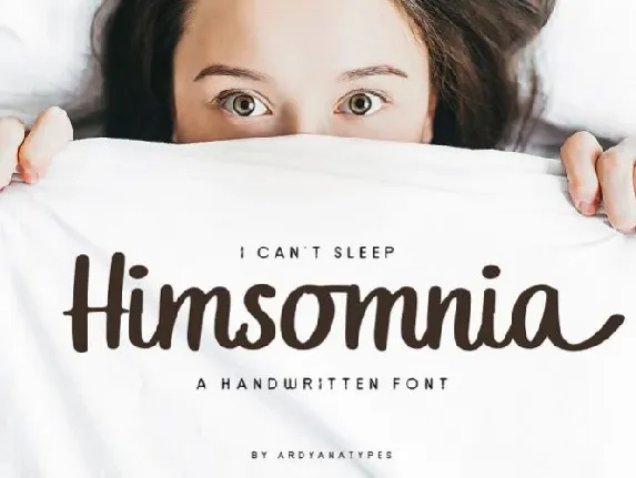 Himsomnia Handwritten font