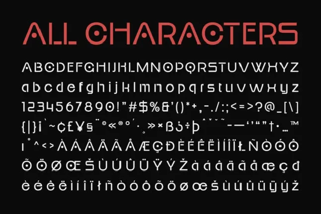 Rebolt font