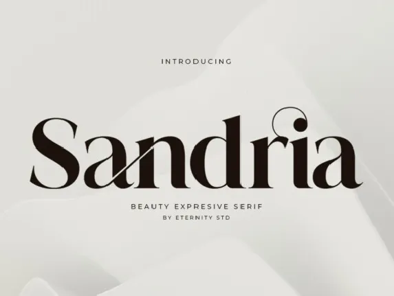 Sandria Typeface font