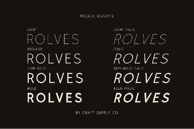 Rolves font