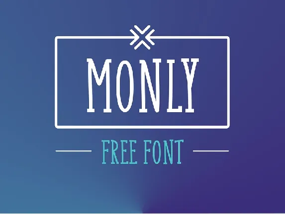 Monly Free font