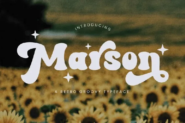 Marson Display font