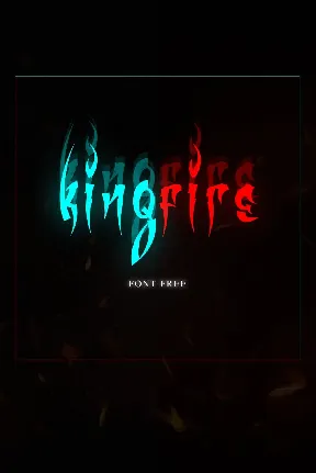 Fire font