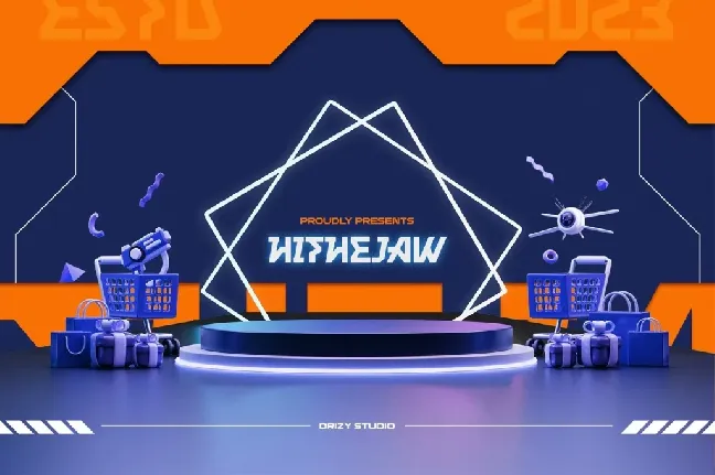 Hithejaw font