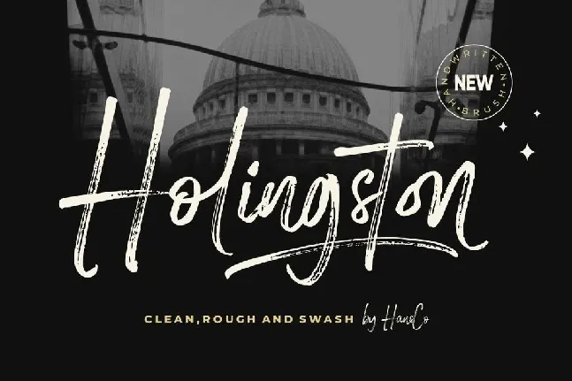 Holingston Family font