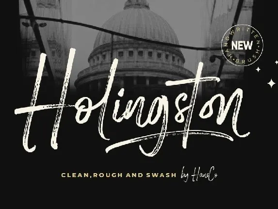 Holingston Family font