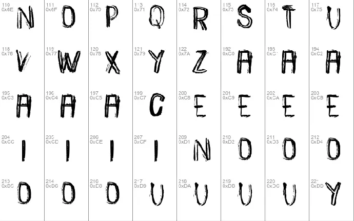 VTKS PAZELUZ font