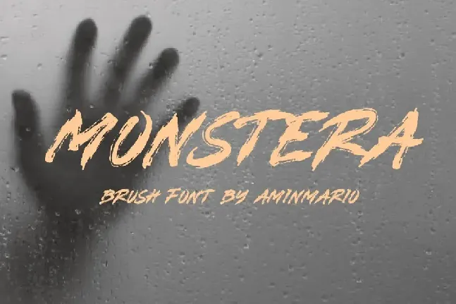 MONSTERA font