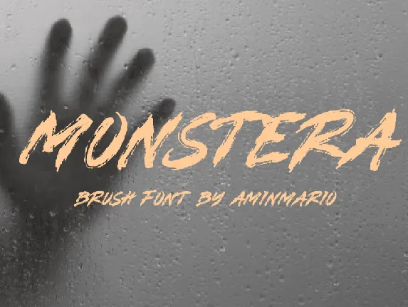 MONSTERA font