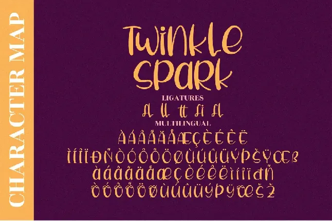 Twinkle Spark font