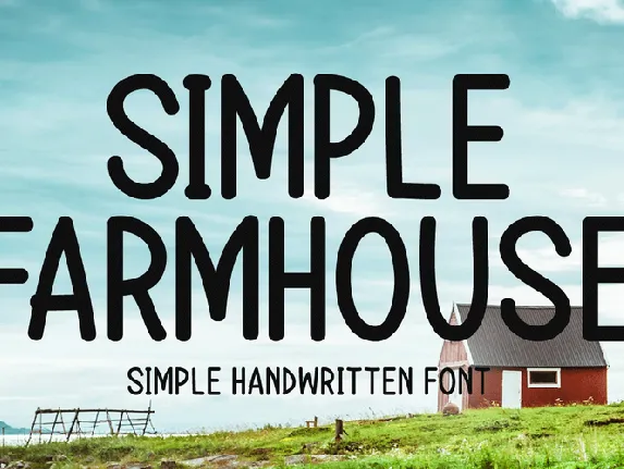 Simple Farmhouse font