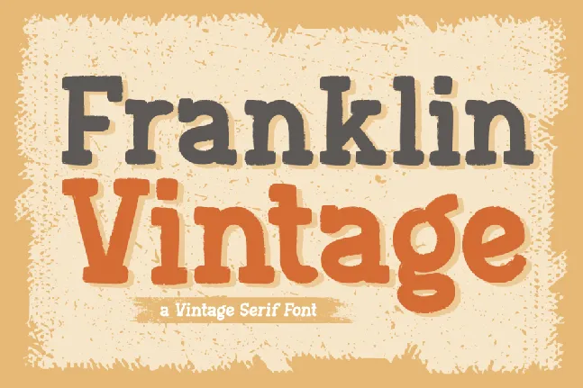 Franklin Vintage font