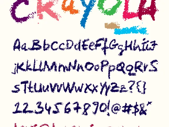 Crayola font