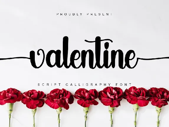 Valentine Script Typeface font