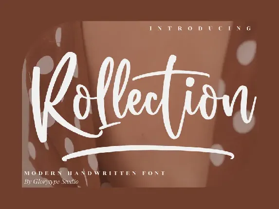 Rollection â€“ Modern Handwritten font