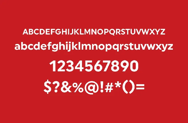 Uniform font