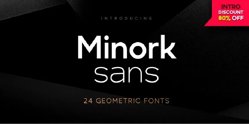 Minork Sans Family Free font