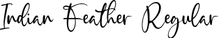 Indian Feather Regular font - Indian Feather.otf