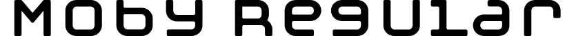 Moby Regular font - Moby-Regular.otf