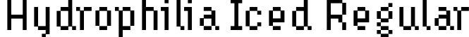 Hydrophilia Iced Regular font - HydrophiliaIced-Regular.ttf