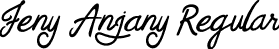 Feny Anjany Regular font - FenyAnjany.otf