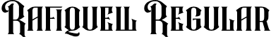 Rafiquell Regular font - Rafiquell.otf