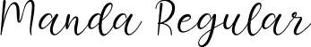 Manda Regular font - Manda.otf