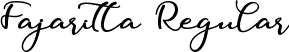 Fajaritta Regular font - Fajaritta.otf