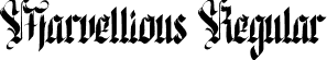 Marvellious Regular font - Marvellious.otf