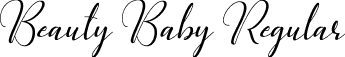 Beauty Baby Regular font - BeautyBaby.otf