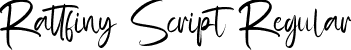 Rattfiny Script Regular font - Rattfiny Script.ttf