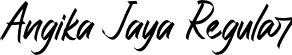 Angika Jaya Regular font - AngikaJaya.otf