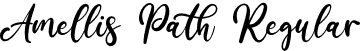 Amellis Path Regular font - Amellis Path.otf