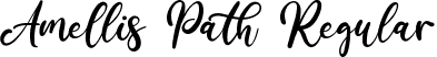 Amellis Path Regular font - Amellis Path.ttf