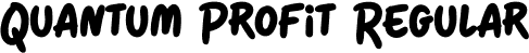 Quantum Profit Regular font - Quantum Profit.otf