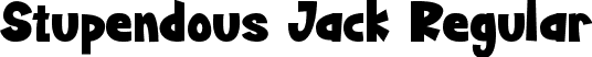 Stupendous Jack Regular font - Stupendous Jack.ttf