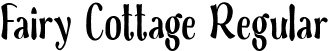 Fairy Cottage Regular font - Fairy Cottage.ttf