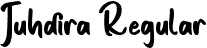 Juhaira Regular font - Juhaira.otf