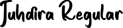 Juhaira Regular font - Juhaira.ttf