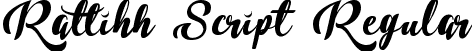 Rattihh Script Regular font - Rattihh Script.otf