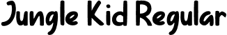 Jungle Kid Regular font - Jungle Kid.otf