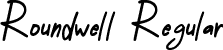 Roundwell Regular font - Roundwell demo.ttf