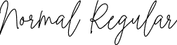 Normal Regular font - Indiana Signature Regular.otf