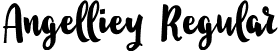 Angelliey Regular font - Angelliey-Regular.ttf